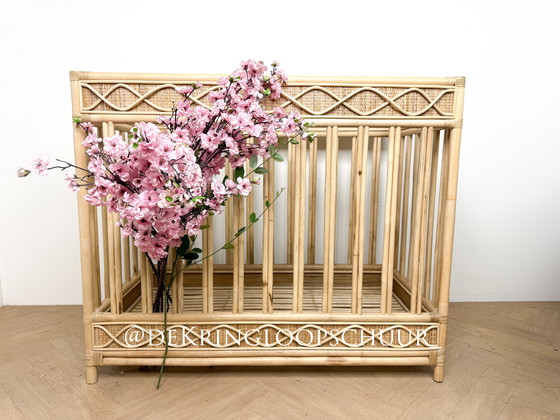 Image 1 of Rattan-Bambus-Weidenbett