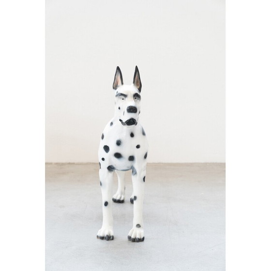 Image 1 of Chien dalmatien vintage en résine, 1970
