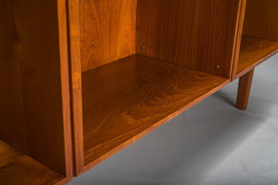 Image 1 of  Dänischer Teakholz-Schreibtisch von Kai Kristiansen für FM Møbler, 1960er Jahre