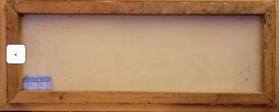 Image 1 of Jespers „Afrikanischer Markt“ Öl auf Leinwand 30x70cm