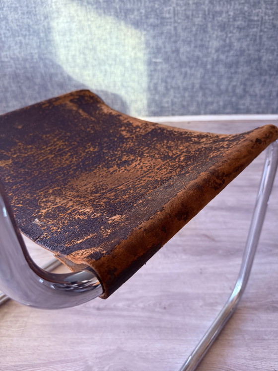 Image 1 of Vintage Thonet S33 van Mart Stam, met een bijzondere patina, circa jaren 60.