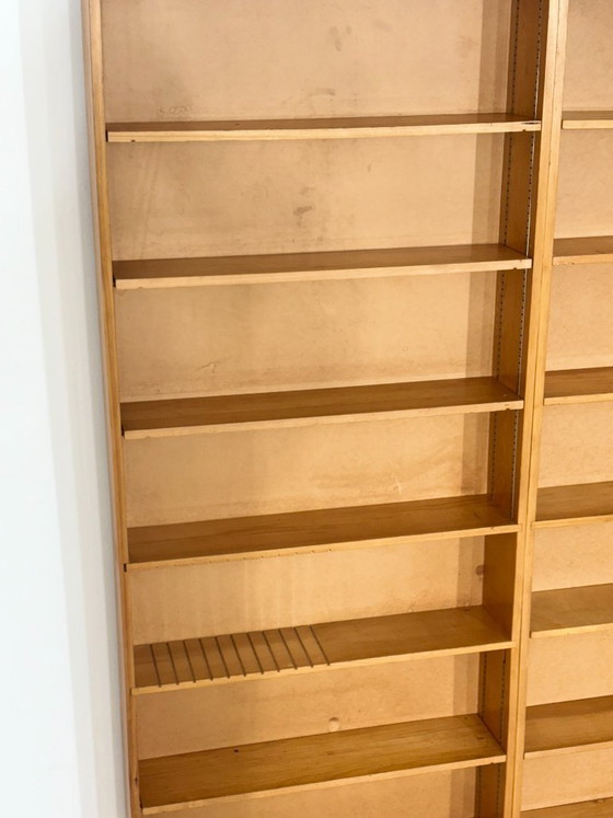 Image 1 of Grande étagère vintage | Étagère des années 1960 | Bibliothèque en pin massif | Modulaire