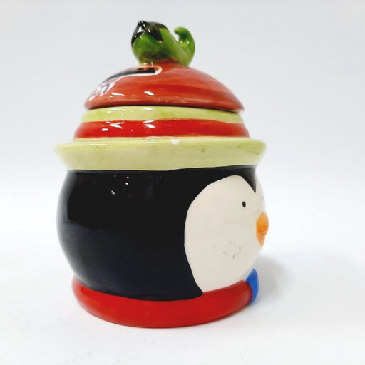  Vintage Glazed and Lidded Pottery Mug Cup Ceramic, Hand painted - image 2 of 9 Vintage Glazed and Lidded Pottery Mug Cup Cerami