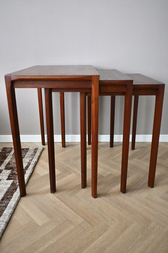 Mid-Century Designklassiker: Rex Raab Mimiset für Wilhelm Renz, 1960er Jahre – Beistelltische, Wood (photo 14 of 15)