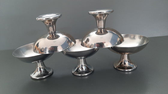 Image 1 of Ijscoupes Alessi Italy 18/10 vintage