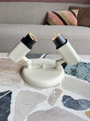 Vintage double spotlight Herda space age