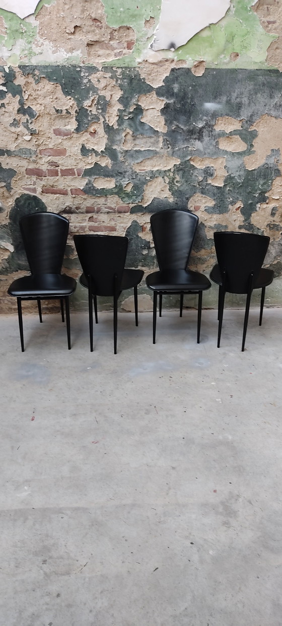 Image 1 of Esszimmerstühle im postmodernen italienischen Design