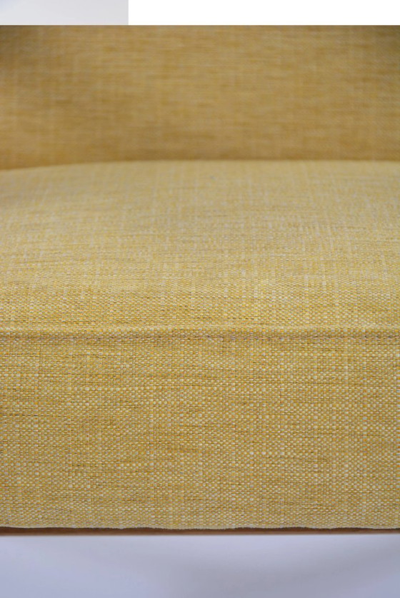 Image 1 of KOMPAS fauteuil, gevlekt geel
