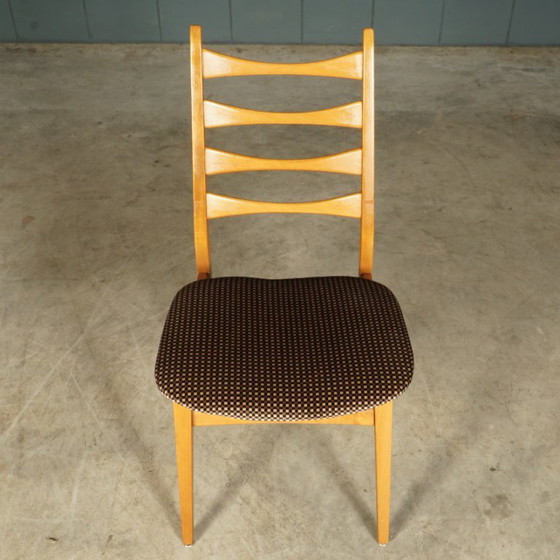 Vintage Eetkamerstoelen – Bähre Mignon Möbel – Jaren 60 – Textile (photo 13 of 18)