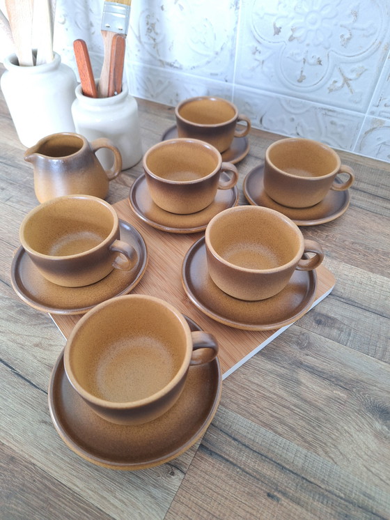 Image 1 of Tasses En Grès De Rigny Vintage