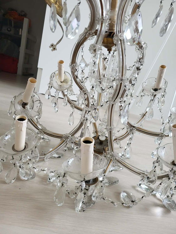Image 1 of Grande lampadario di cristallo