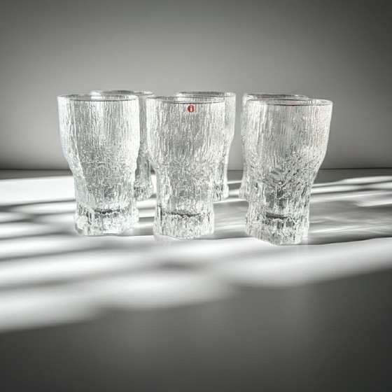 Image 1 of Iittala Aslak set of 6 Glasses Design by Timo Sarpaneva