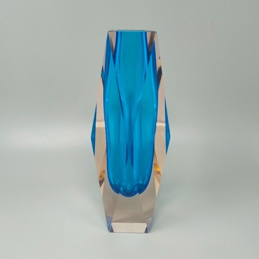 1960s Large Flavio Poli for Seguso Murano Glass Vase – vazen, Vintage (photo 2 of 9)