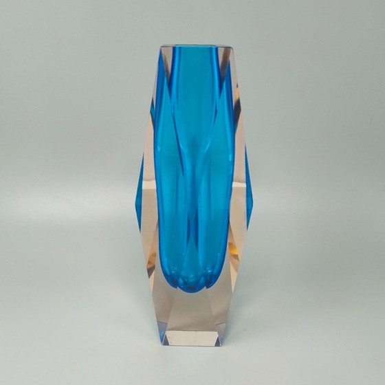 1960s Large Flavio Poli for Seguso Murano Glass Vase – Vintage (photo 2 of 9)