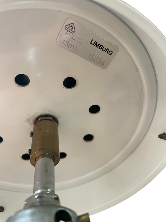 Image 1 of Lampada da sospensione in smalto opalino, Glashutte Limburg 