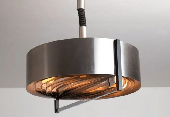 Image 1 of Vintage Hanging lamp - Jean Gandelin - 1960 - Space Age