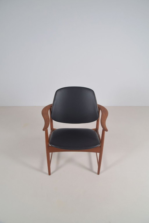Danish King chair by Arne Hovmand-Olsen for Onsild - Jutex, 1950s