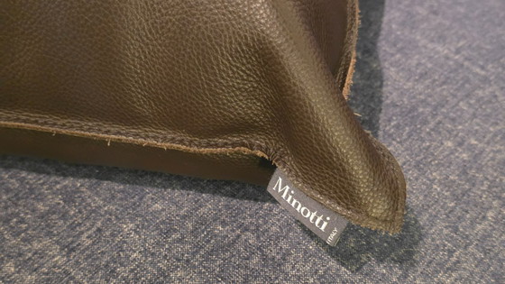 Image 1 of Hülsta Sofa S480 4 zitsbank Saffierblauw