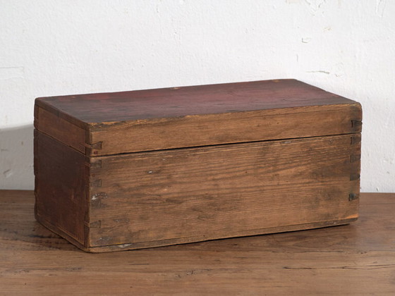 Antique garnet red oriental case (c.1900) #36 – Storage cabinet (photo 37 of 40)