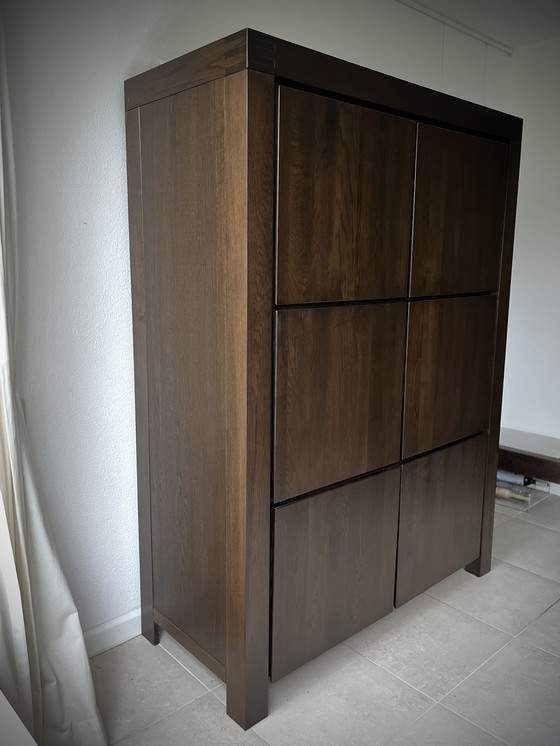 Image 1 of Armario de almacenamiento Goossens, color arcilla transparente - Armario para vajilla