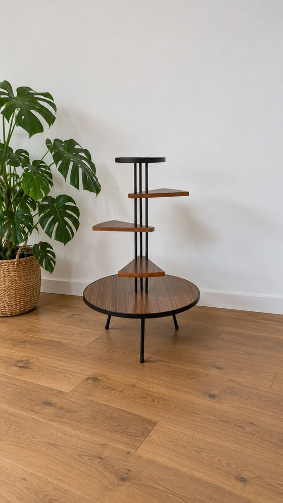 Porta piante vintage – Metallo, Legno (photo 5 of 5)