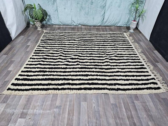 Handgefertigter marokkanischer Teppich 250cm x 300cm – Teppiche & Läufer, Wool (photo 2 of 10)