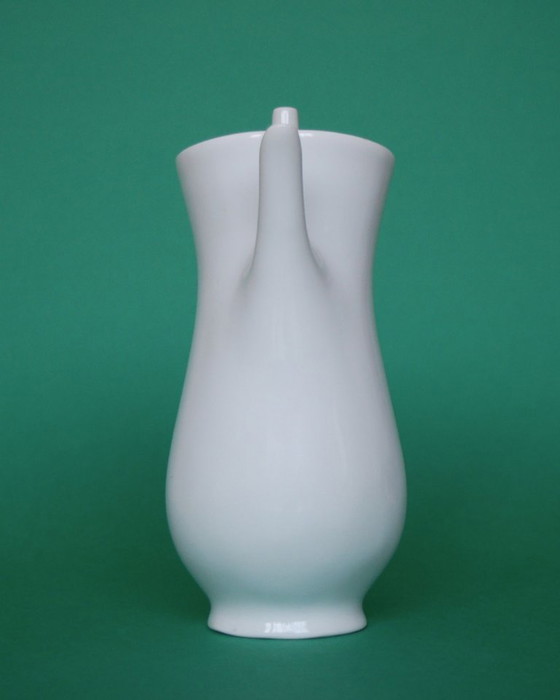 Image 1 of Seltene Kaffeekanne aus der Serie „Service à Moka“ von Oliver Strebelle für Cerabel, Belgien, 1954