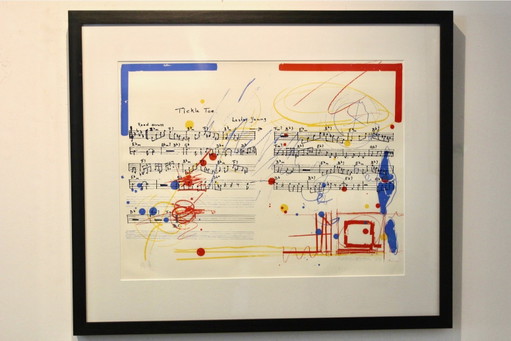 Sam Middleton – Sérigraphie Jazz “Tickle Toe” Lester Young (1979), Signée
