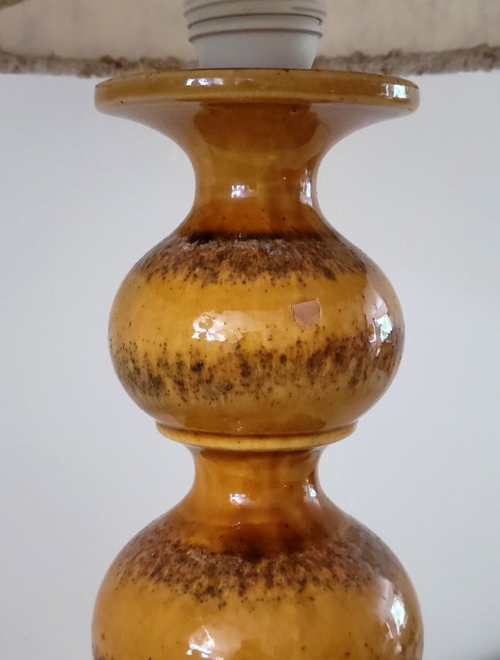 Kaiser Leuchten Bubble Ceramic Table Lamp, Germany 1960 (photo 9 of 9)