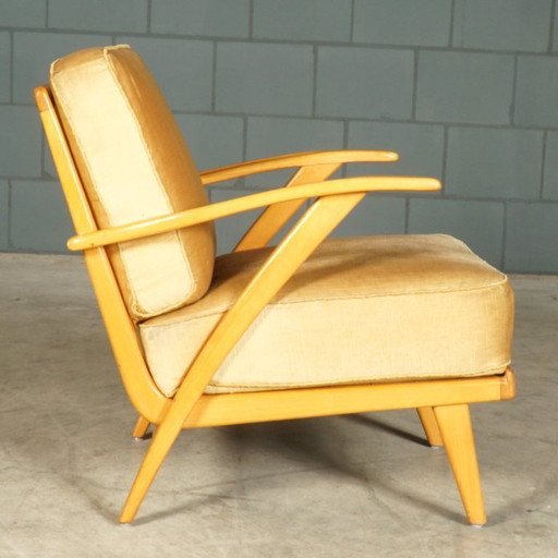 Dänische Lounge-Sessel – Nussbaum – 1960er Jahre