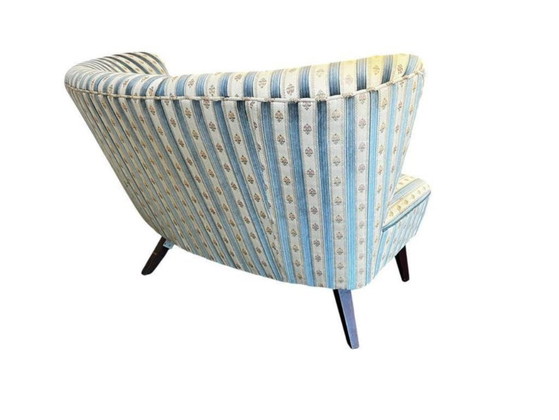 Image 1 of Poltrona/divano/poltrona da cocktail vintage dalle linee curve