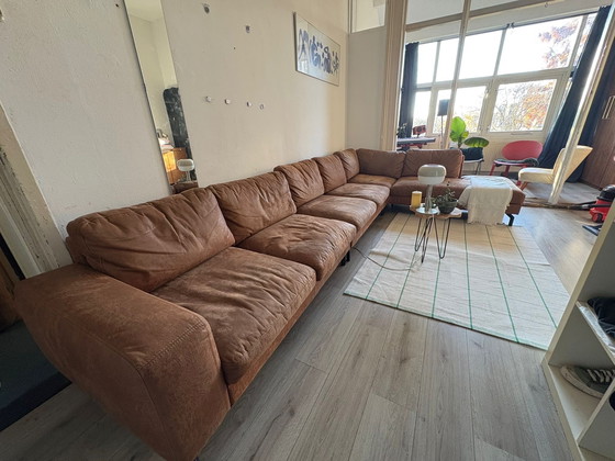 Image 1 of Großes Ecksofa aus Leder