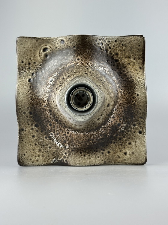 Image 1 of 60s 70s Aplique Ceramica Siglo Medio Diseño Space Age