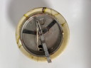 Vintage Grote Gemarmerde Plafondlamp Plafonnière Gispen