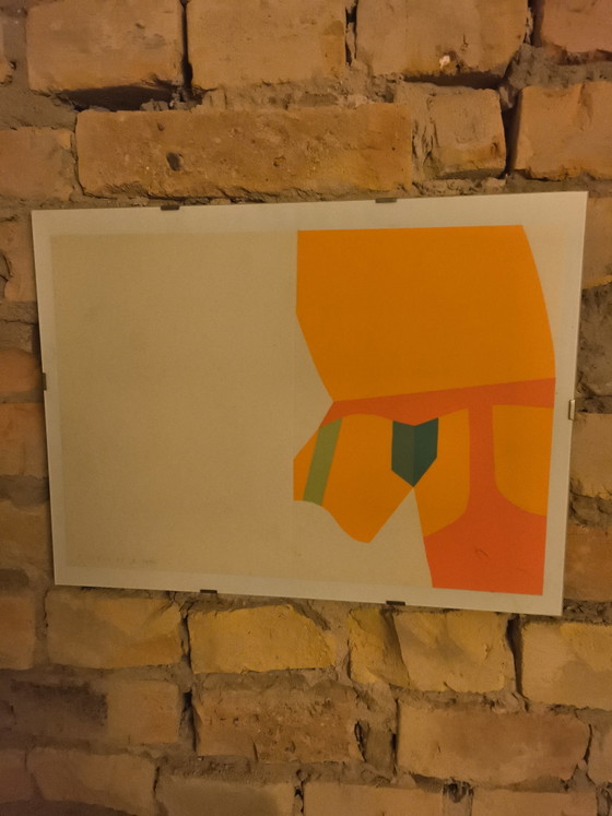 Litografia Pop Art Torso Eduard Micus anni '60 – Litografie e stampe, Glass, Metal (photo 5 of 5)