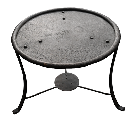 Brutalist iron forged table