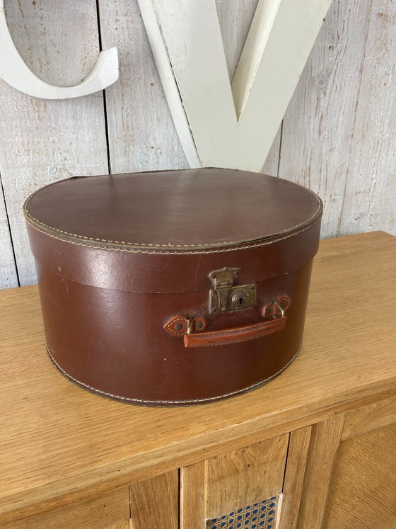 Image 1 of Antique hatbox