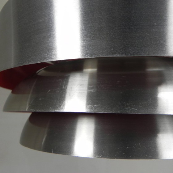 Vintage aluminum Pendant lamp Lakro Amstelveen, 1960s – Aluminium (photo 10 of 15)