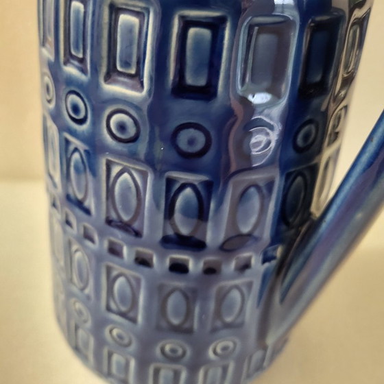 Image 1 of Vade bleu west germany, Kreuz keramik, 1960-70 