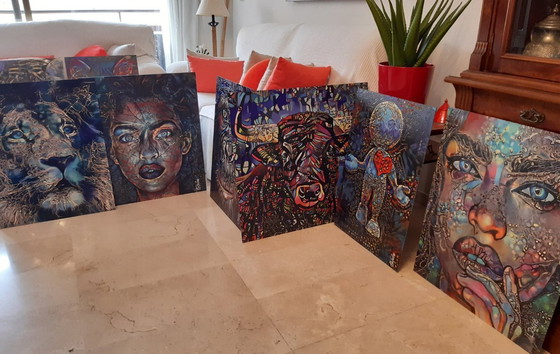 Image 1 of Léa ROCHE - Tanzania - Artist's Lithograph