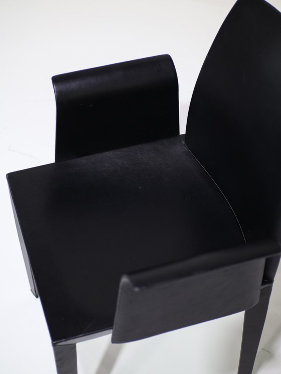 Image 1 of 4x Sillas de comedor Poltrona Frau Lola diseño italiano