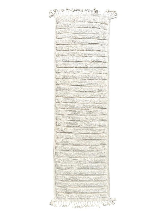 Image 1 of Alfombra marroquí colorida para pasillo, 300 cm x 90 cm.