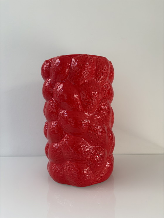 Image 1 of Strawberry vase