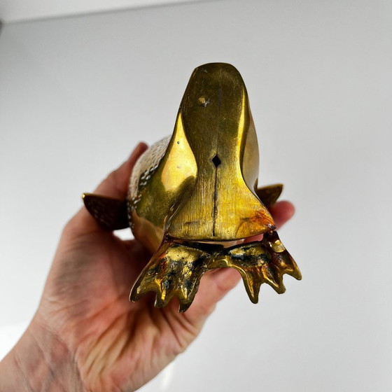 Brass penguin sculpture, Hollywood regency style - Midcentury modern – Decorative Objects (photo 12 of 13)