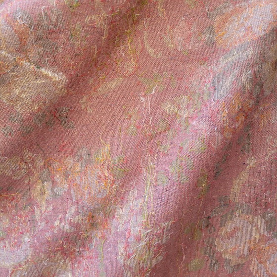 Image 1 of Large bedspread/tapestry, floral print, 40's - Eastern Europe