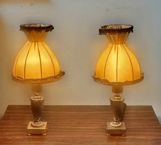 Image 1 of Hollywood Regency Style Table Lamps