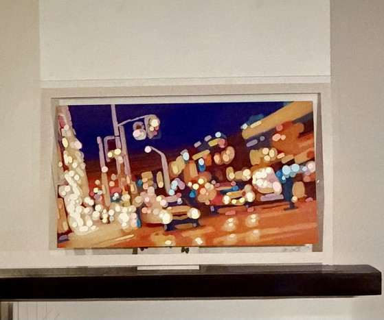 Carl Soete – Original Stadtansicht / City Lights – – Gemälde & Zeichnungen, Plexiglass (photo 2 of 5)