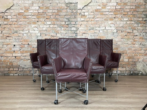 Montis Chaplin lot de 6 - Aubergine | Gerard van den Berg
