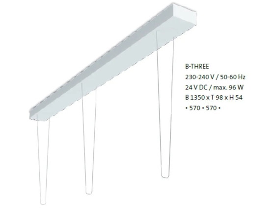 Image 1 of Oligo Curved Hanglamp (Antractiet/Zwart)