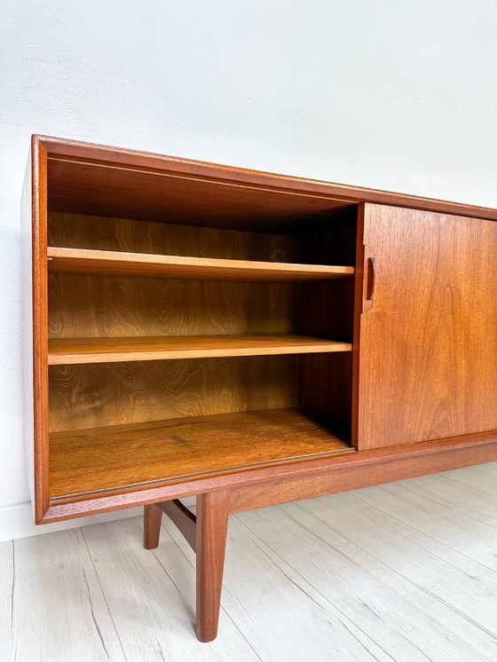 Image 1 of Vintage Minimalistic Danish Teak Sideboard 60s